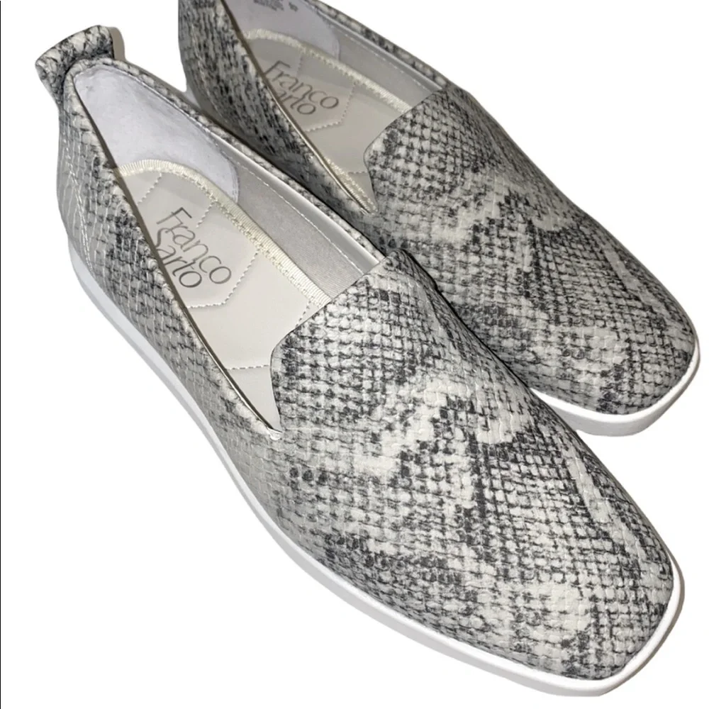 Franco Sarto NWOB Boston Snake Print Slip-On Shoe